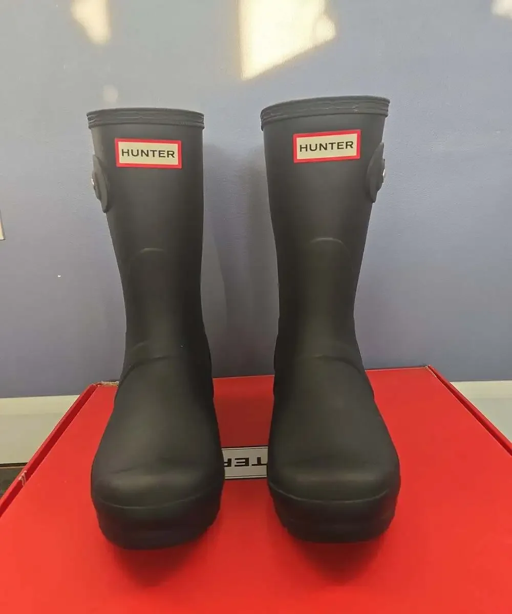 Nrw Hunter Original SHORT Black Rain Boots size 6 6m